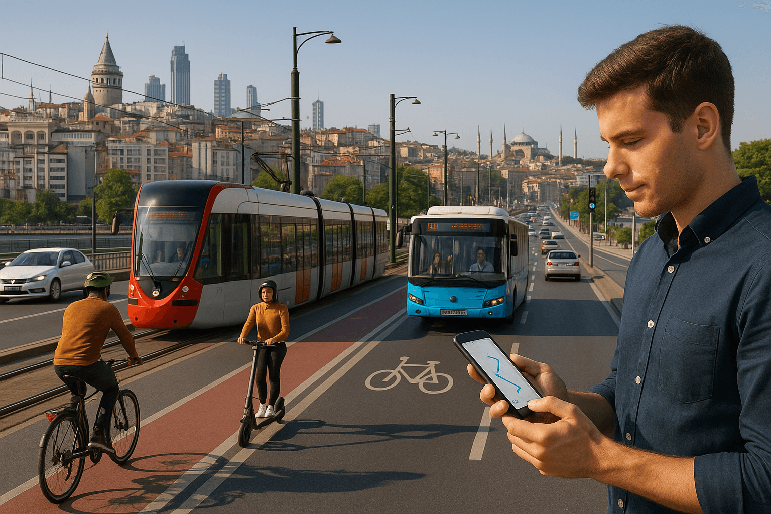 Büyük Şehirde Ulaşım Kolaylığı